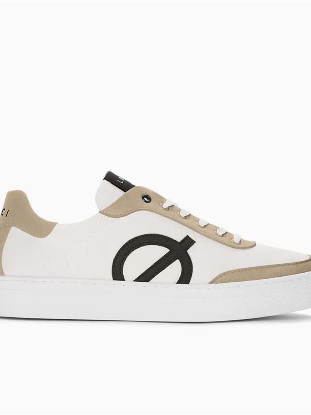 LØCI Vegan Sneakers Natural/Black/Stone LC-008-002